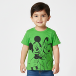 Load image into Gallery viewer, Mickey &amp; Pluto Lime Tee
