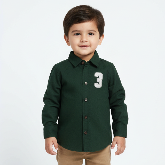 Green Casual Shirt