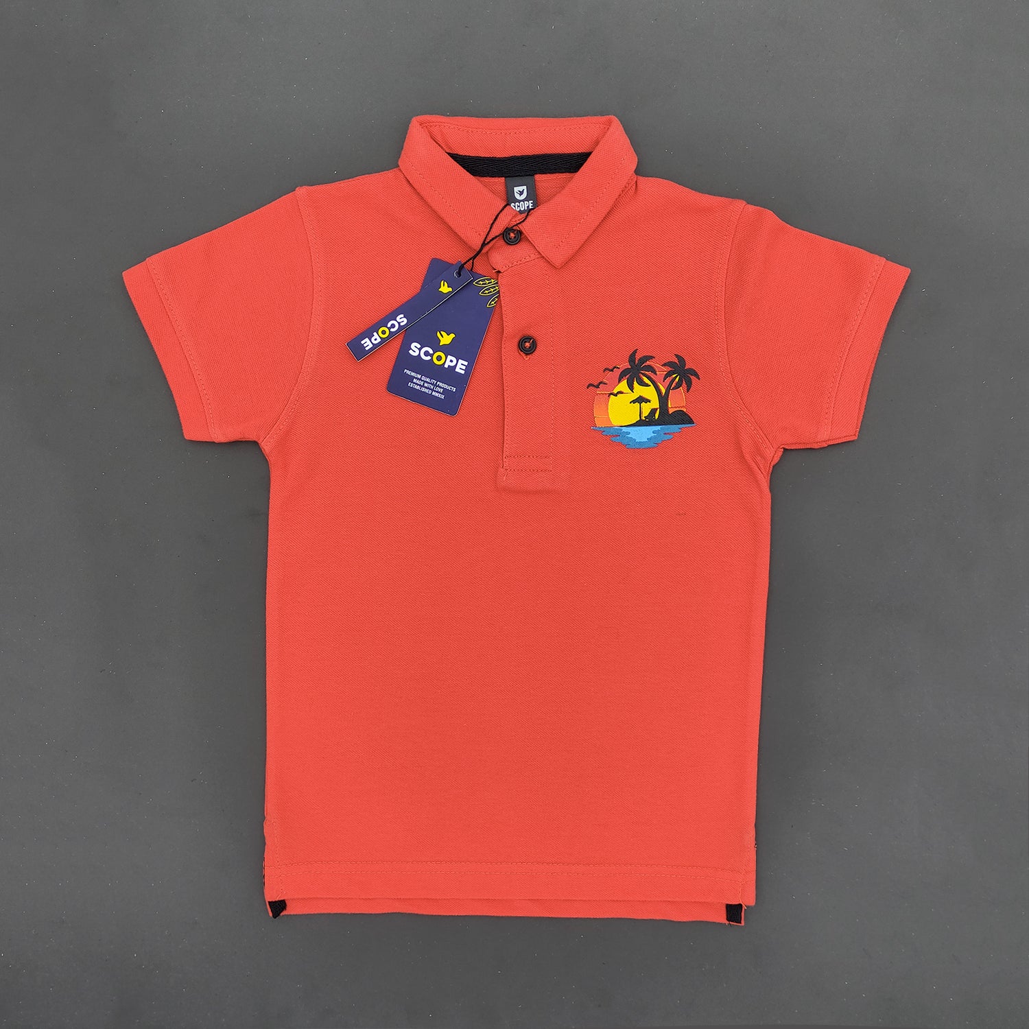 Cay Carrot Red Polo