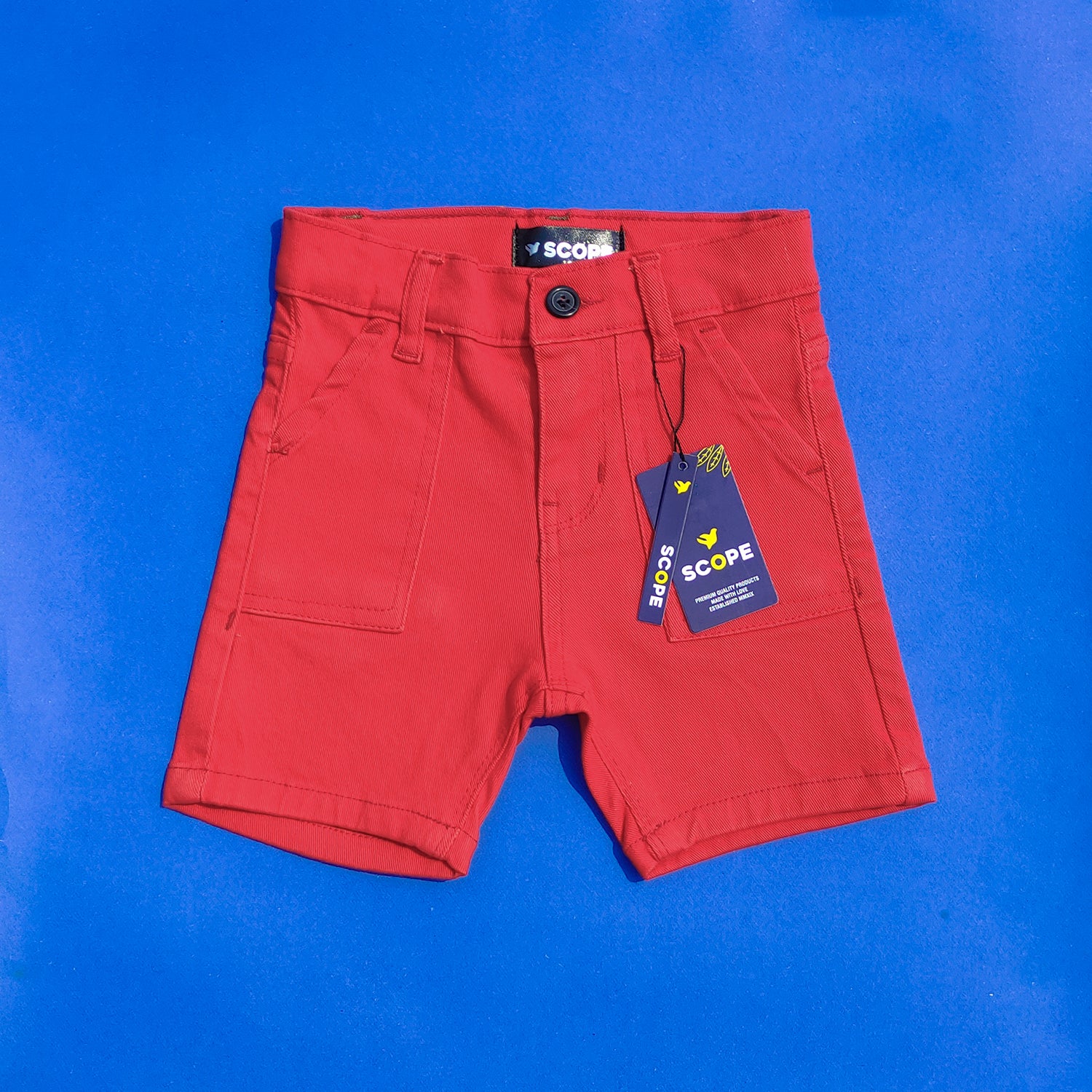 Red Gun Pocket Shorts