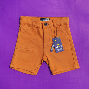 Rust Orange Gun Pocket Shorts