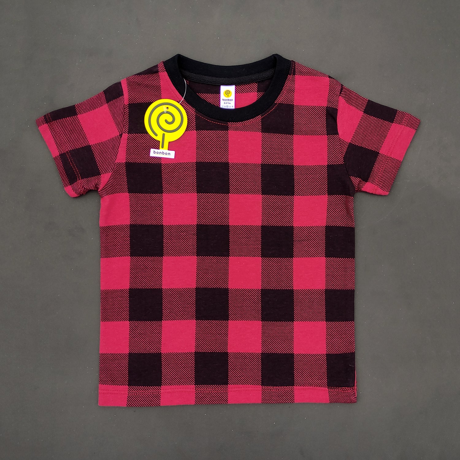 Checkered Red Tee
