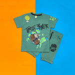 Load image into Gallery viewer, TMNT Hunter Green Twinset
