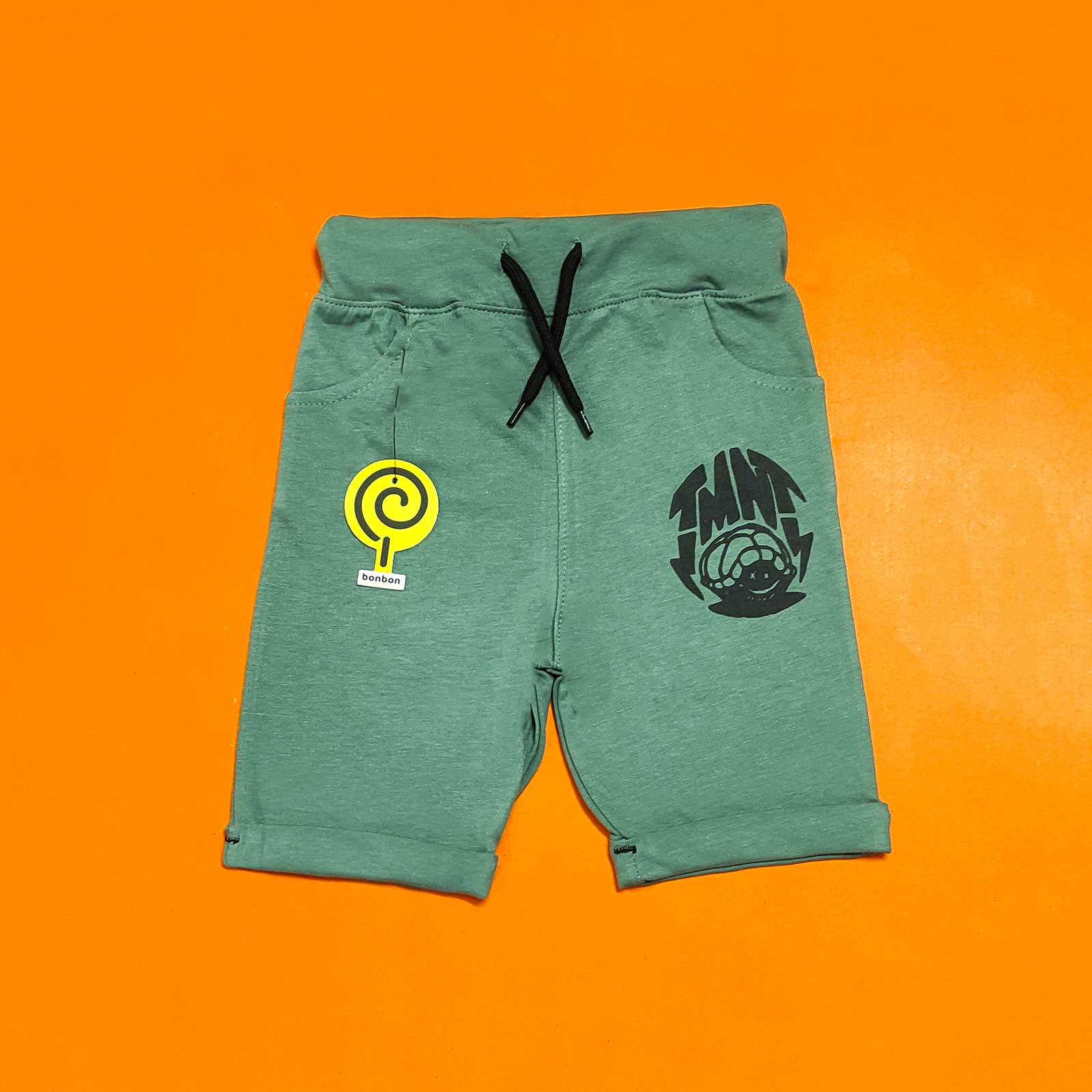 TMNT Hunter Green Shorts
