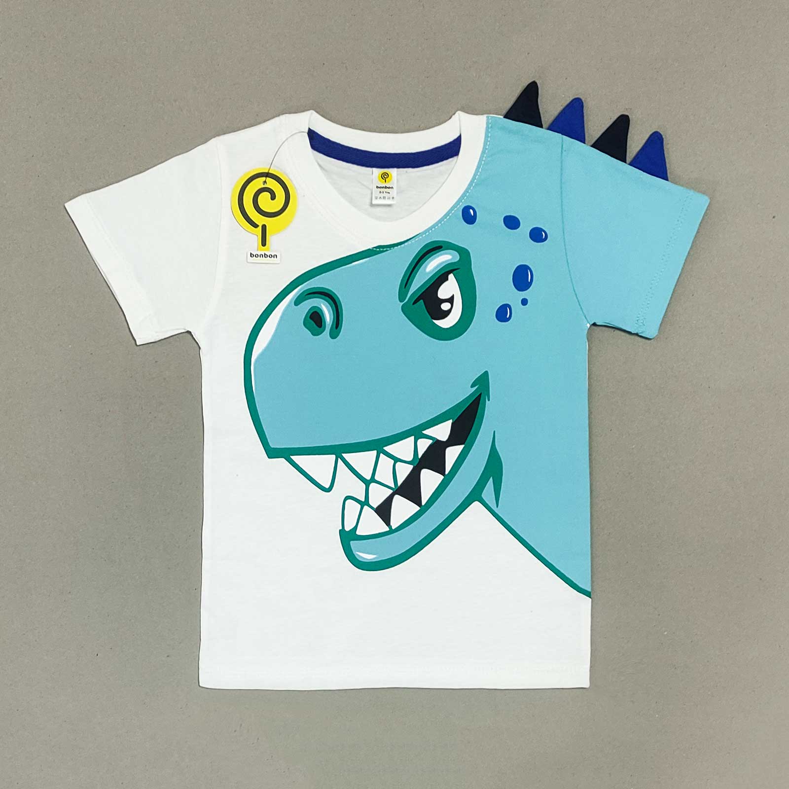 T-Rex White Tee