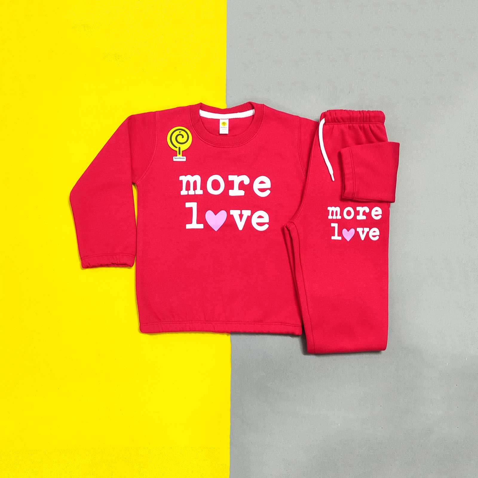 More Love Red Tracksuit