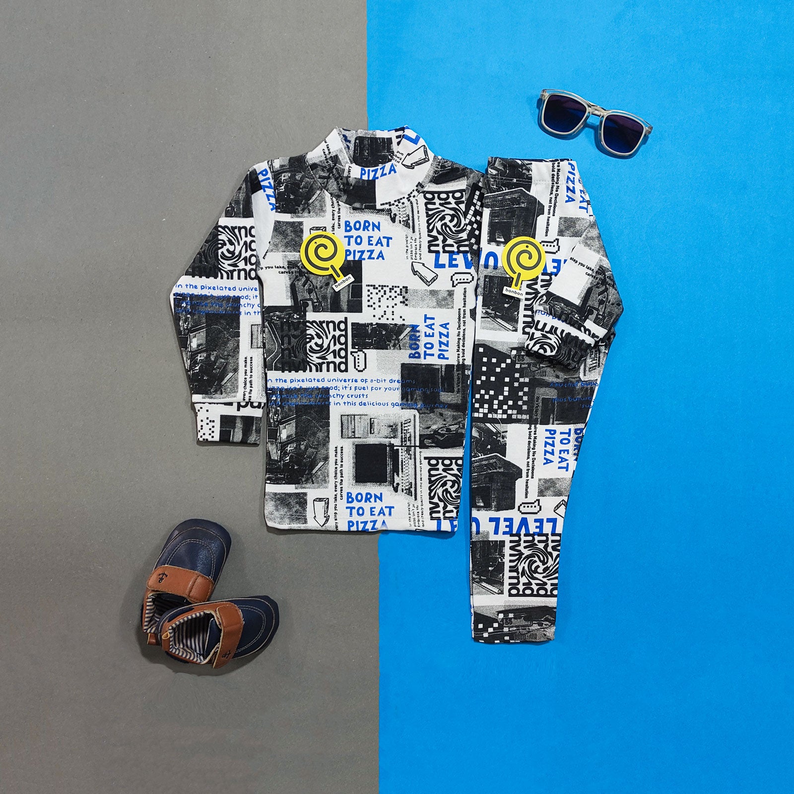 F138 White All-Over Printed Thermal