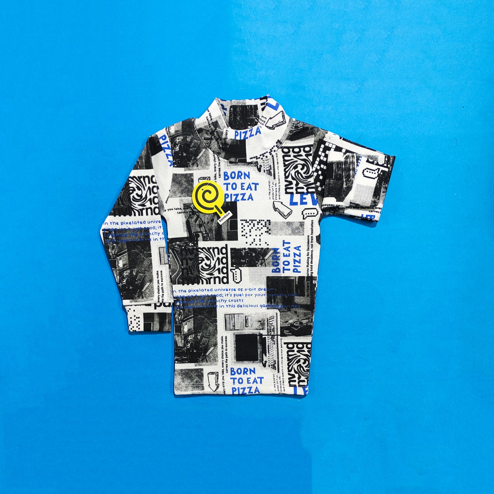 F138 White All-Over Printed Thermal