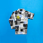 Load image into Gallery viewer, F138 White All-Over Printed High Neck
