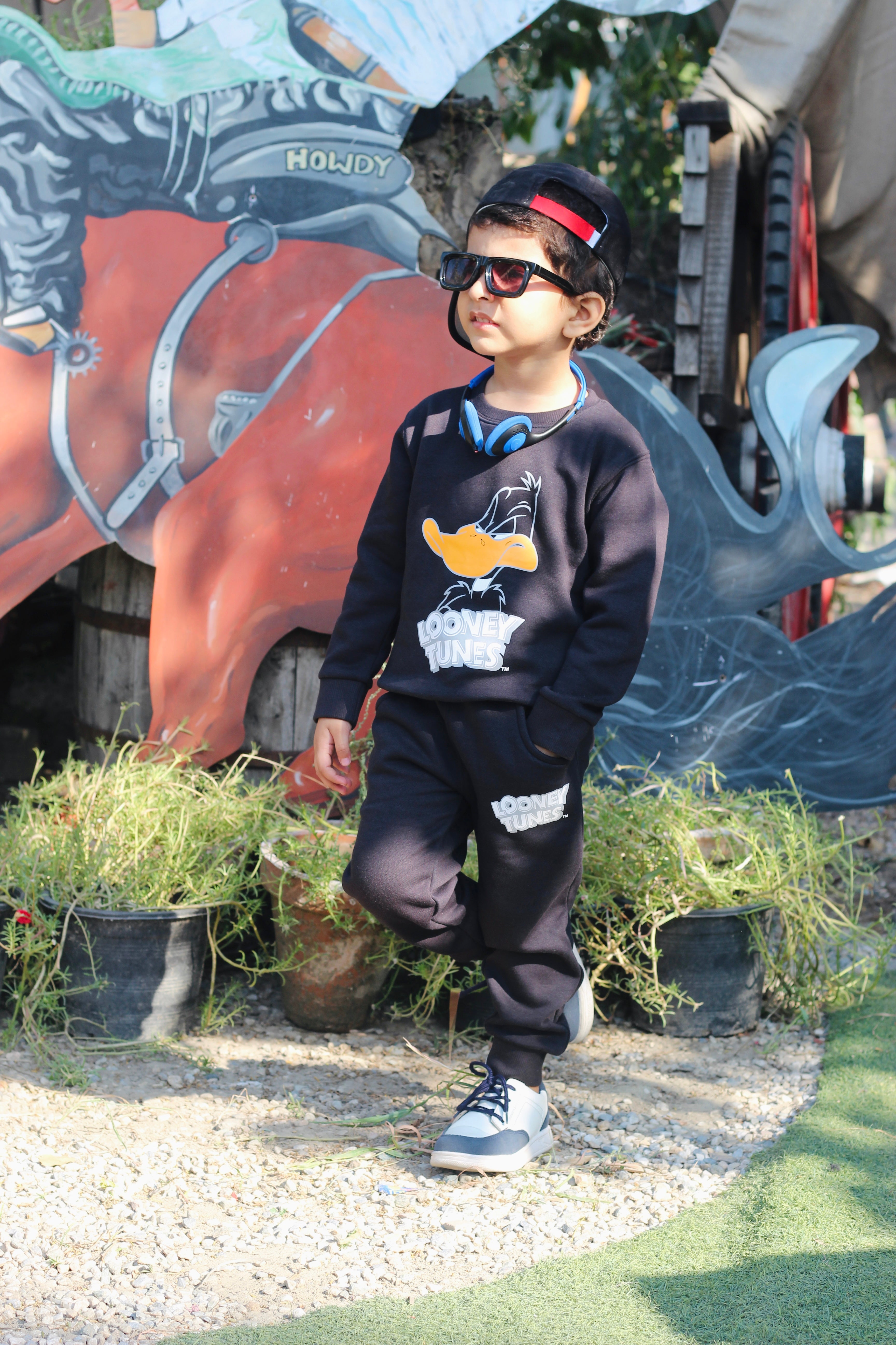 Daffy Black Tracksuit