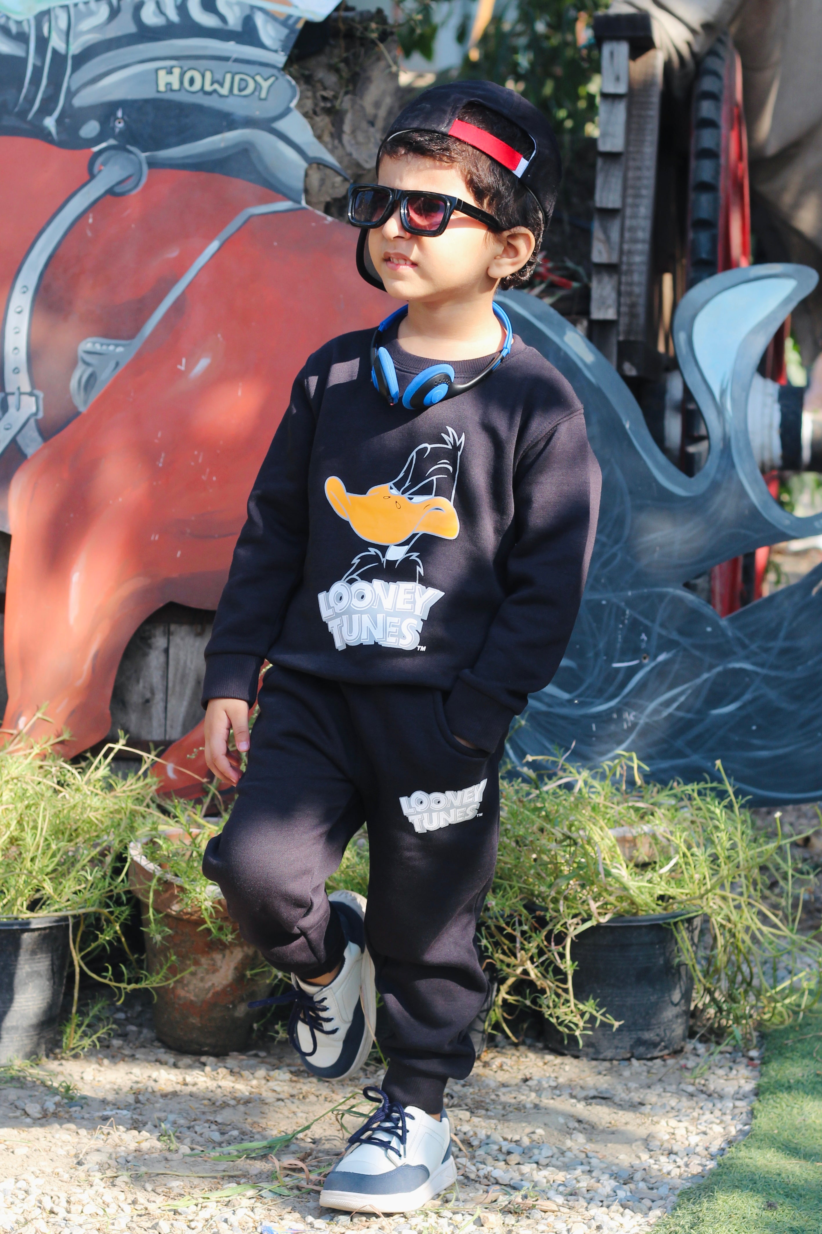 Daffy Black Tracksuit