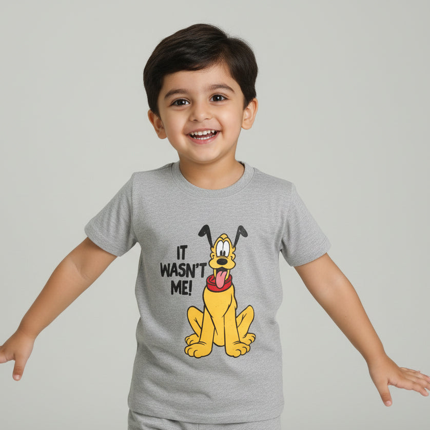 Pluto Grey Tee