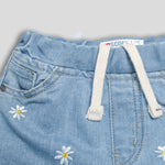 Load image into Gallery viewer, Minnie Pink Daisy Blue Denim Set
