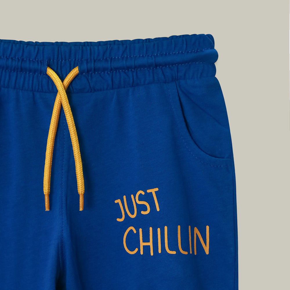 Just Chillin Blue Shorts