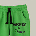 Load image into Gallery viewer, Mickey &amp; Pluto Lime Shorts
