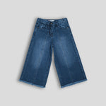 Load image into Gallery viewer, Mid-Blue Wide Pants
