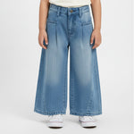 Load image into Gallery viewer, Mid Blue Panel Pants

