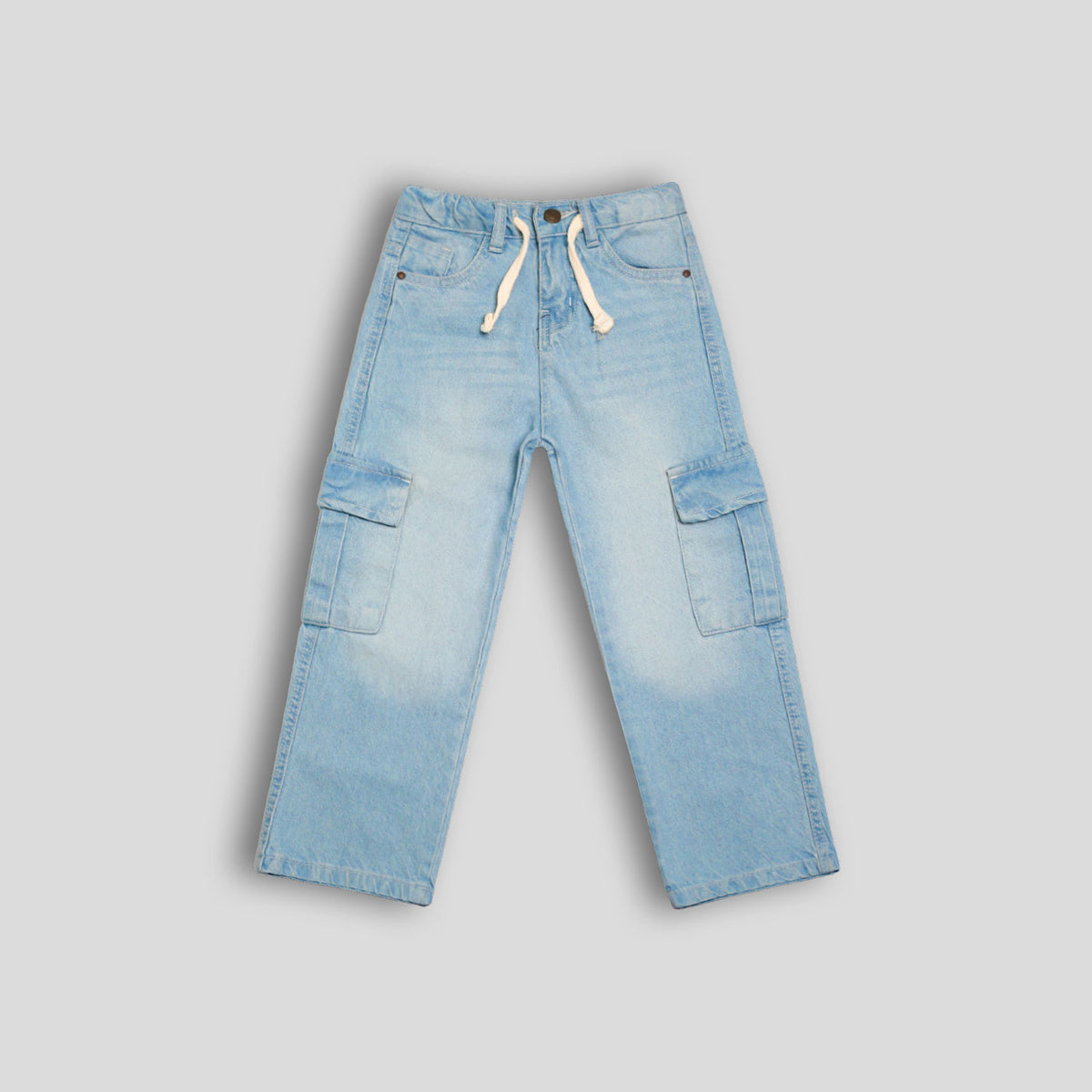 Light blue cargo pants
