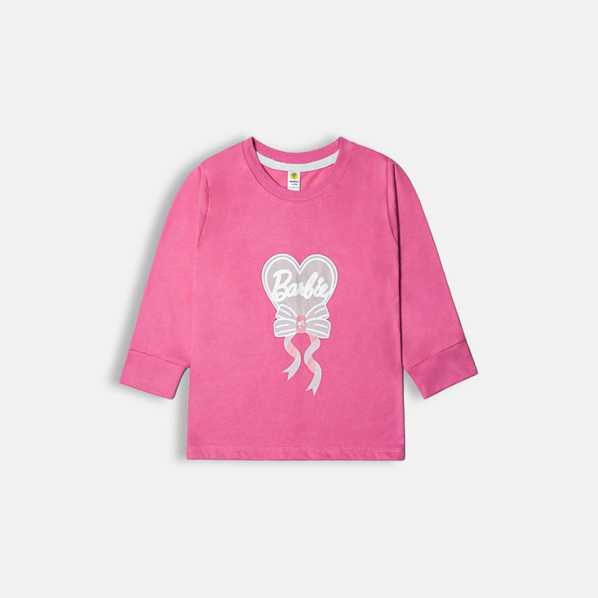 Barbie pink full sleeves tee