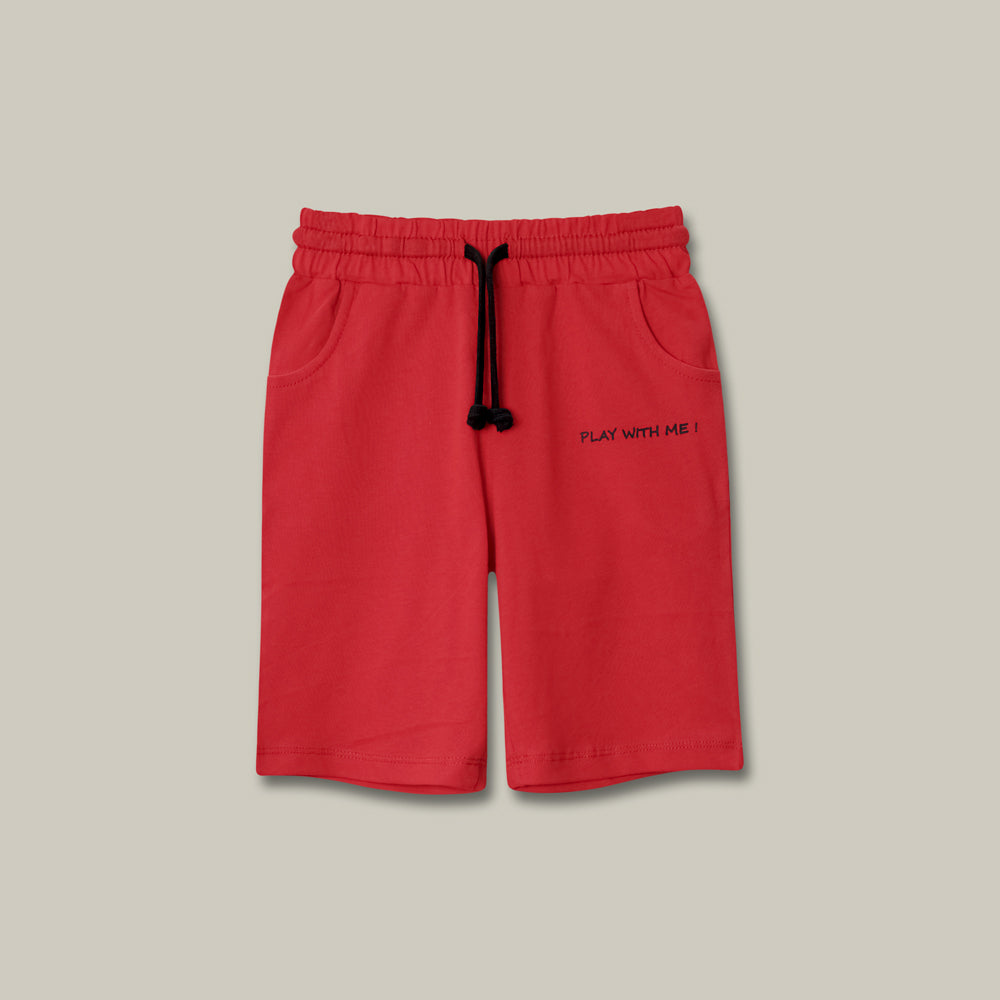 Play With Me Red Shorts