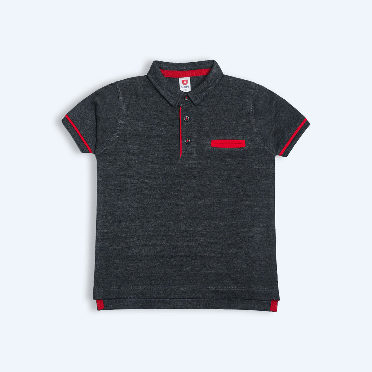 Charcoal polo