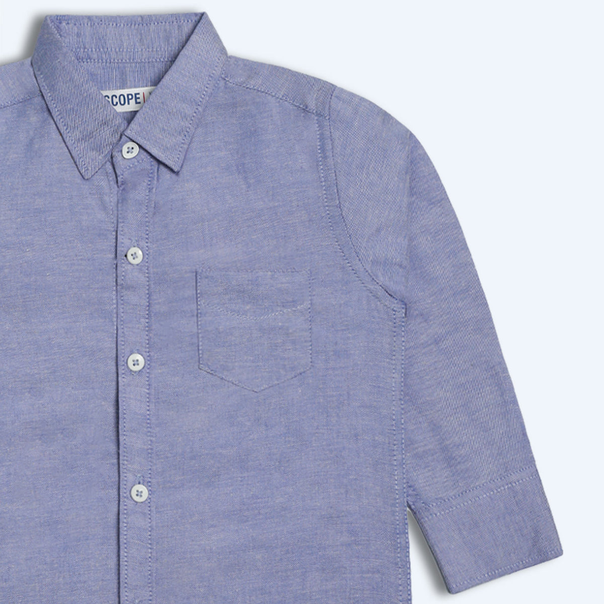 Blue casual shirt