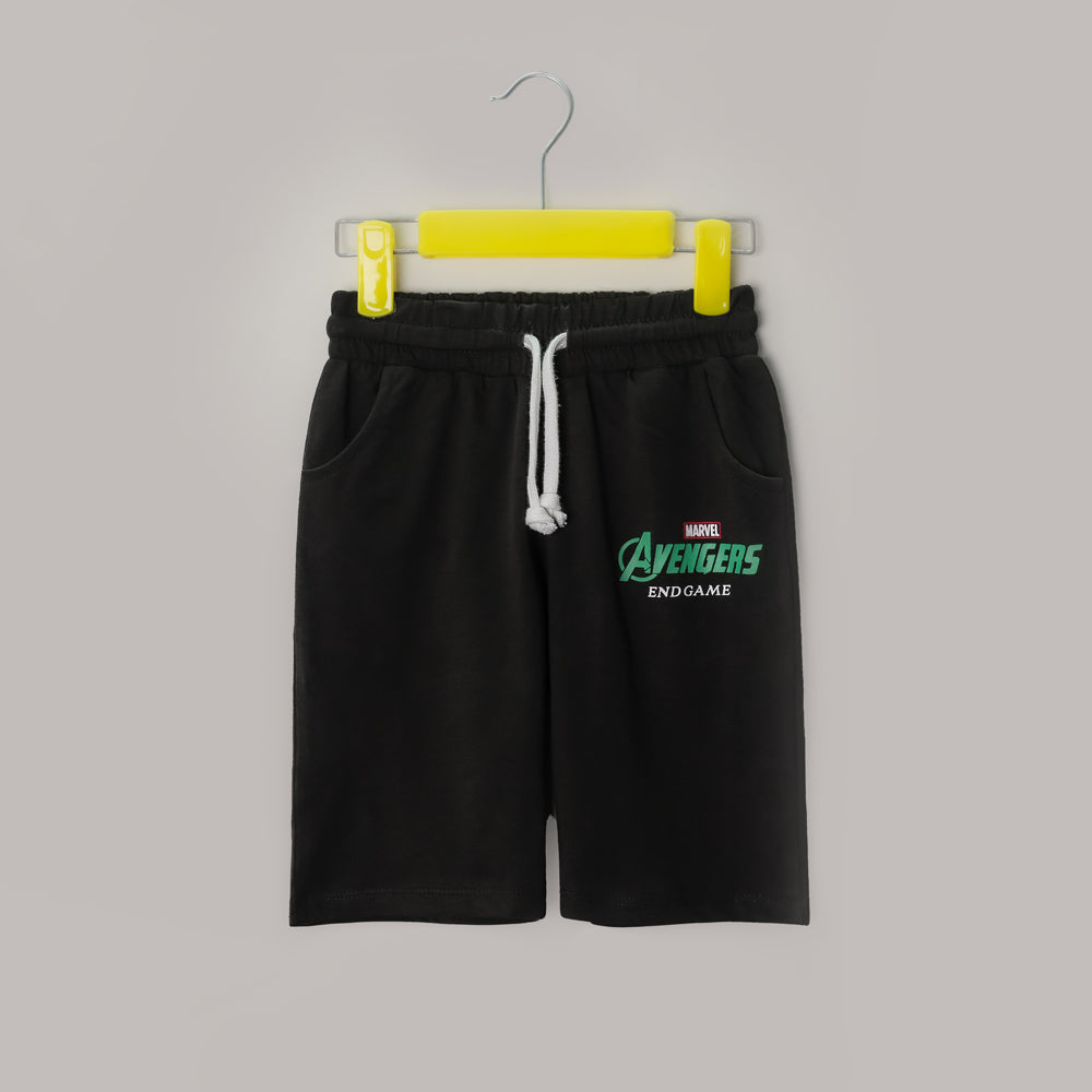 Avengers Black Shorts