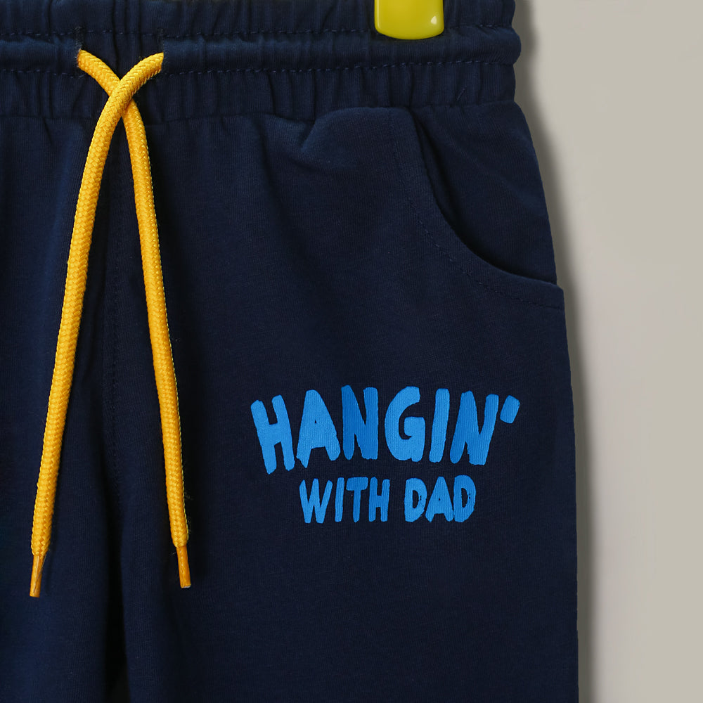Hangin With Dad Navy Shorts
