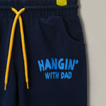 Load image into Gallery viewer, Hangin With Dad Navy Shorts

