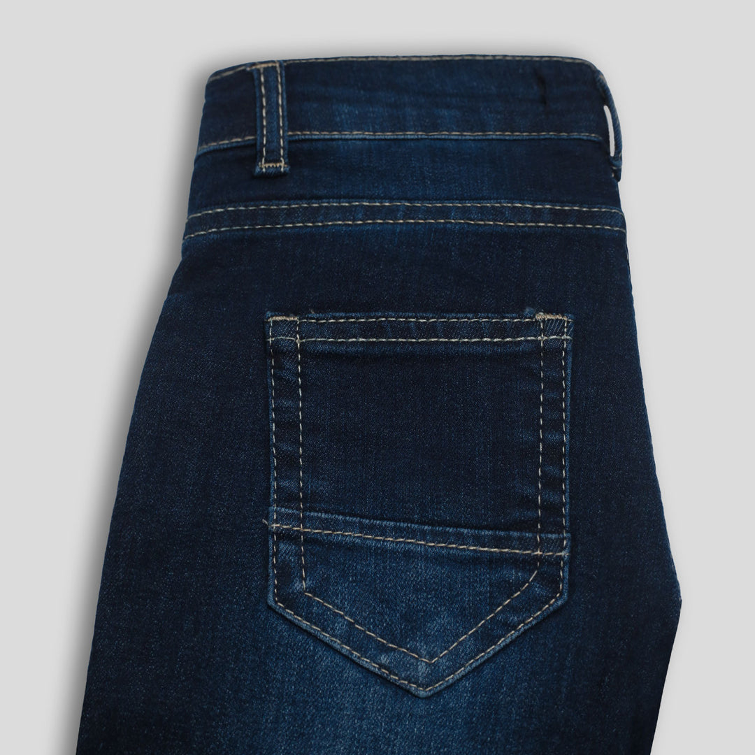 Dark Blue 3Q Shorts