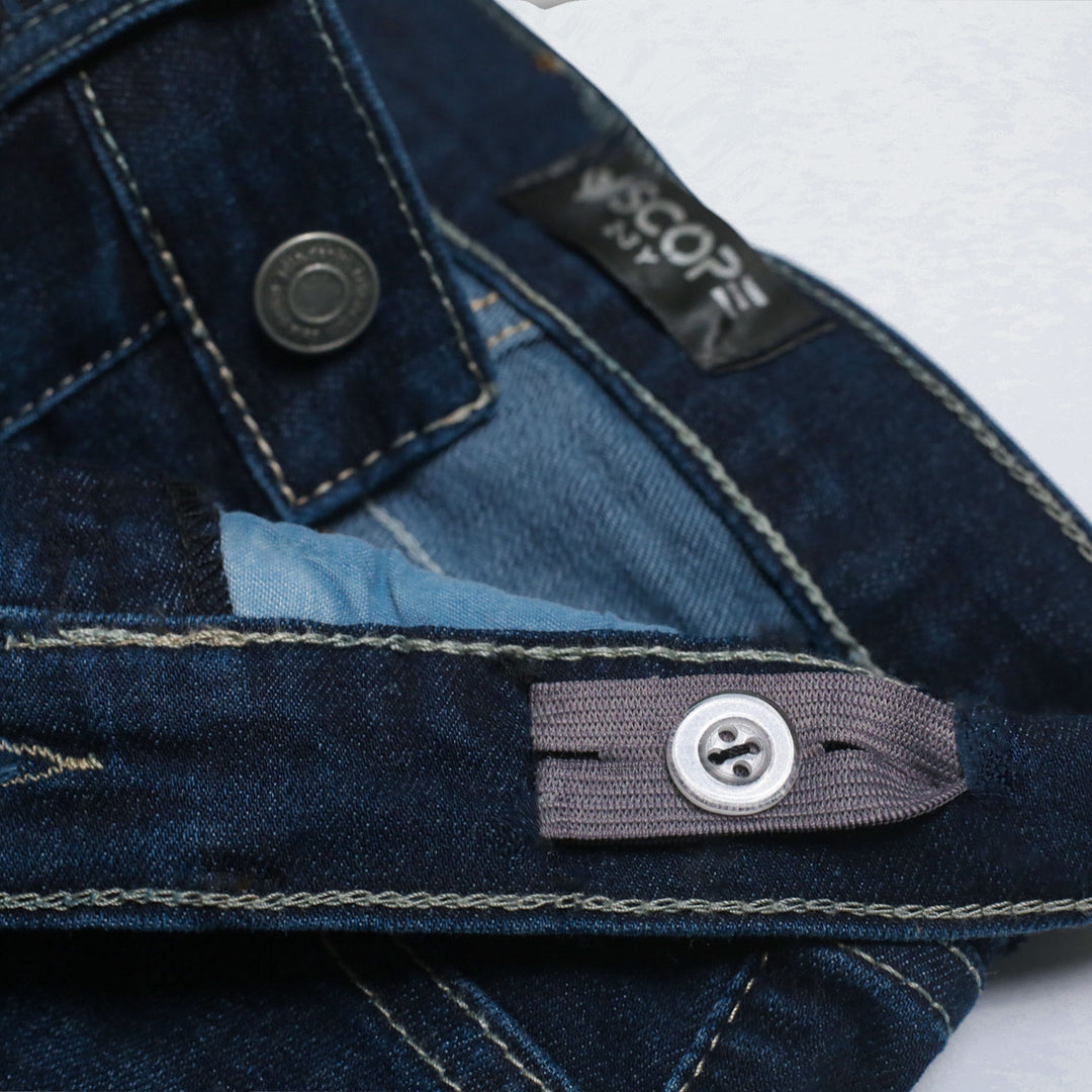 Dark Blue 3Q Shorts