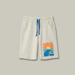 Load image into Gallery viewer, Summer Wave Oatmeal Shorts
