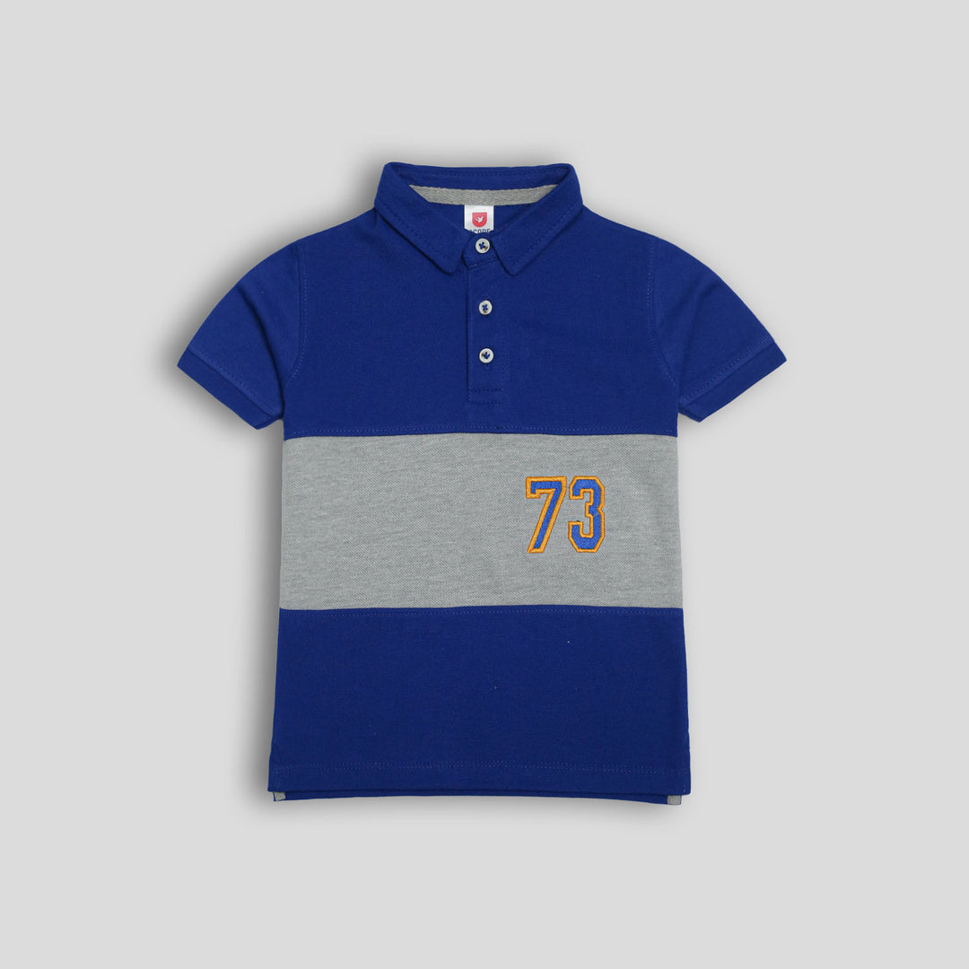 73 Blue&Grey Polo