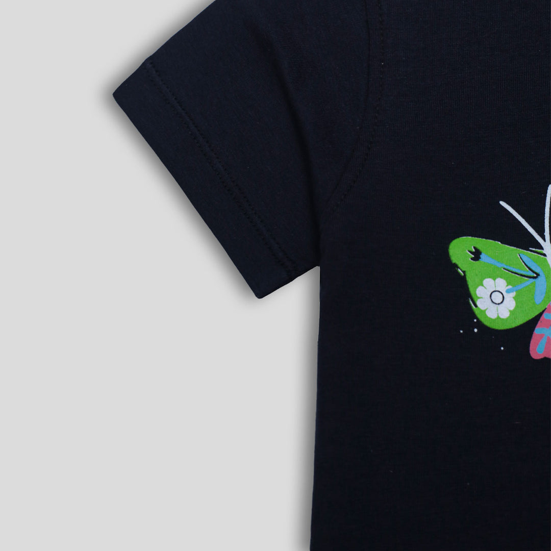 Happy Days Navy Tee