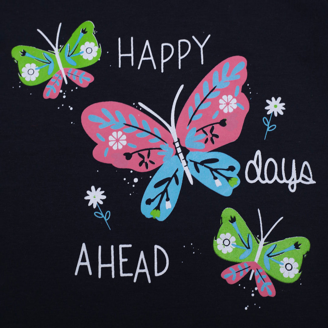 Happy Days Navy Tee