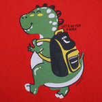 Load image into Gallery viewer, Dinosaur Red&amp;Black Twinset
