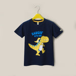Load image into Gallery viewer, Hangin With Dad Navy Tee
