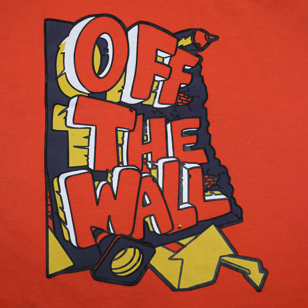 Off The Wall Orange Tee