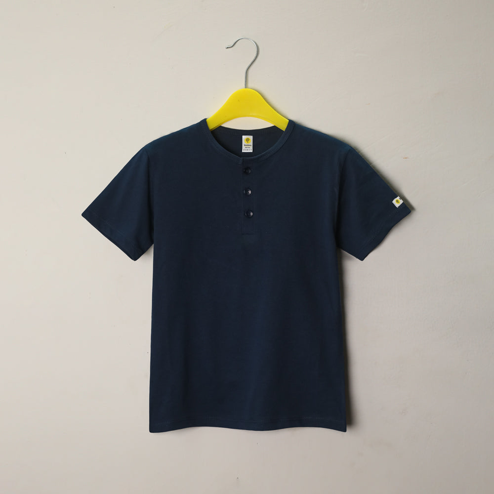 Navy Henley Set