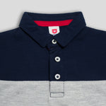 Load image into Gallery viewer, Navy Colorblock Polo
