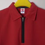 Load image into Gallery viewer, Red Zipper Polo
