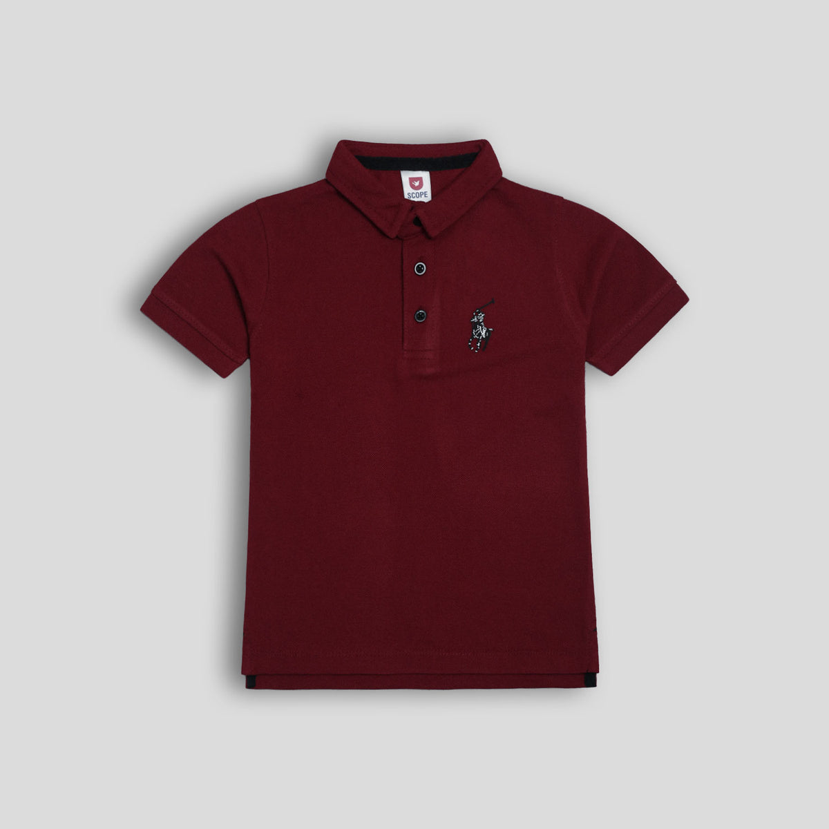 Maroon polo
