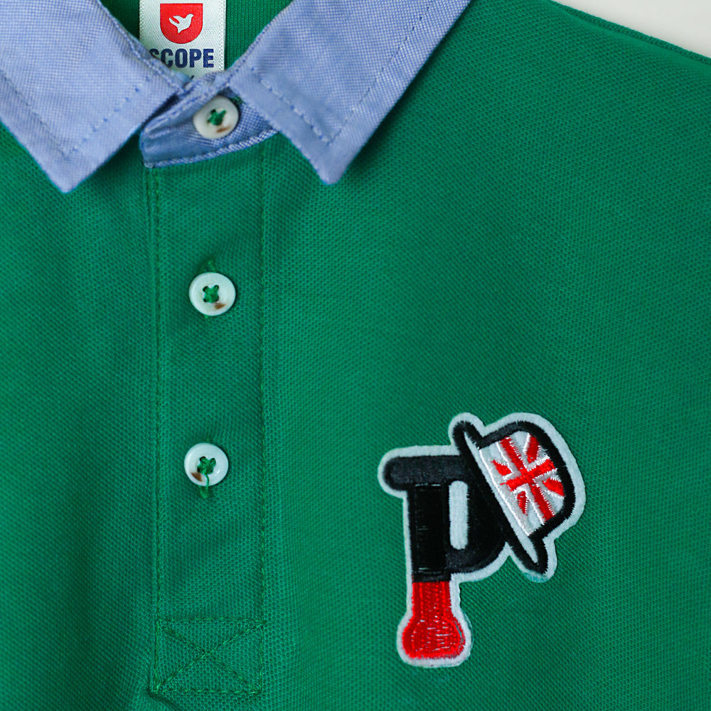 UK Hat Patch Shamrock Polo
