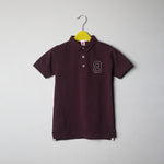 Load image into Gallery viewer, 8 Burgundy Polo
