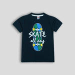 Load image into Gallery viewer, Skate Navy Tee
