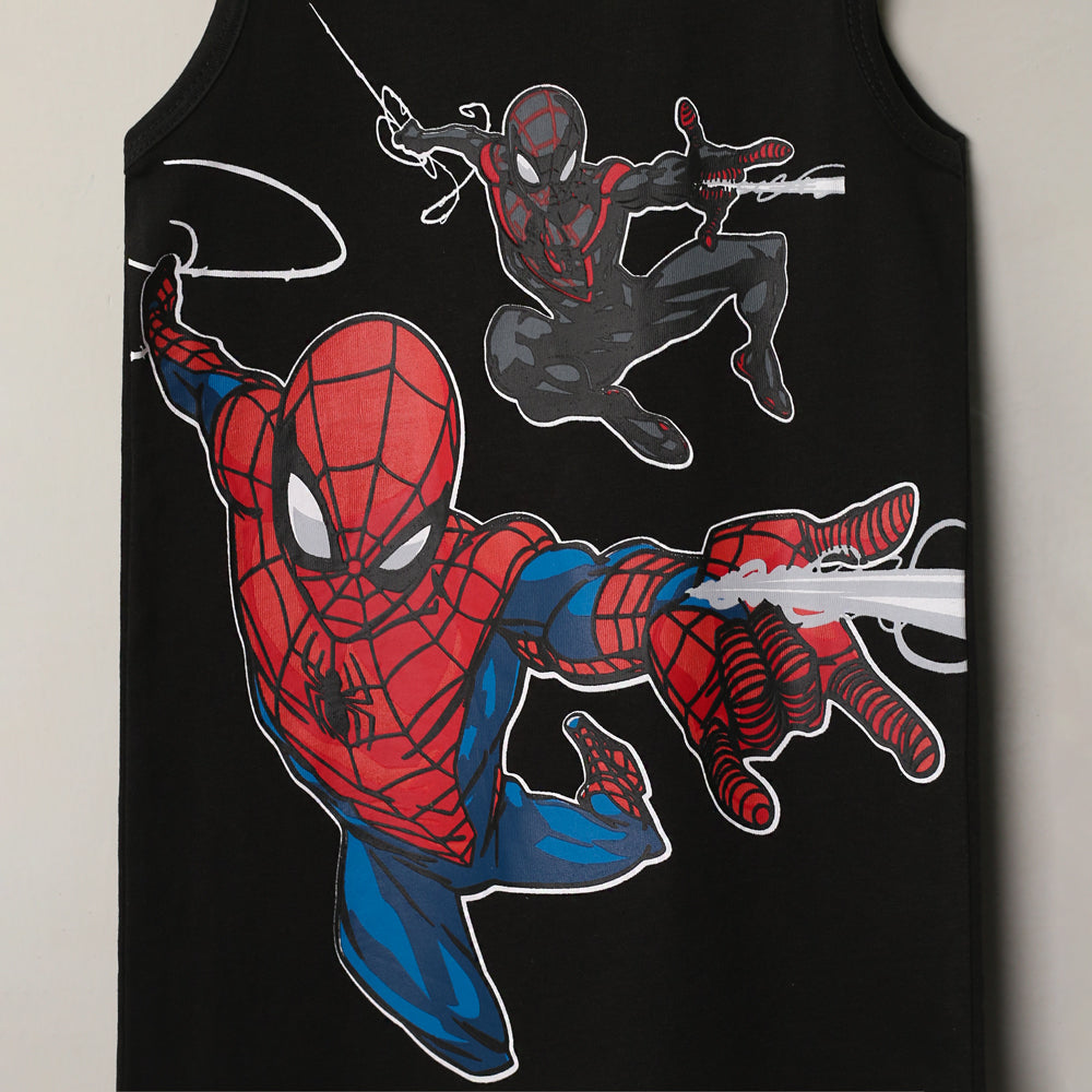 Spider-Man Black Tank Top