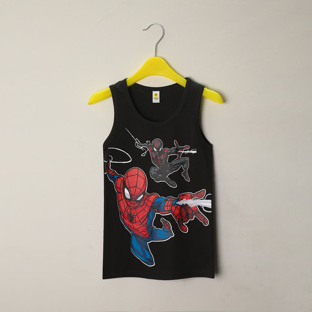 Spider-Man Black Tank Top