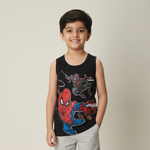 Load image into Gallery viewer, Spider-Man Black Tank Top
