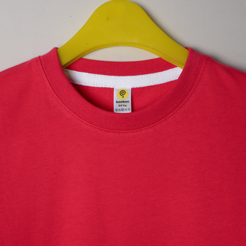 Cautious Zebra Red Tee