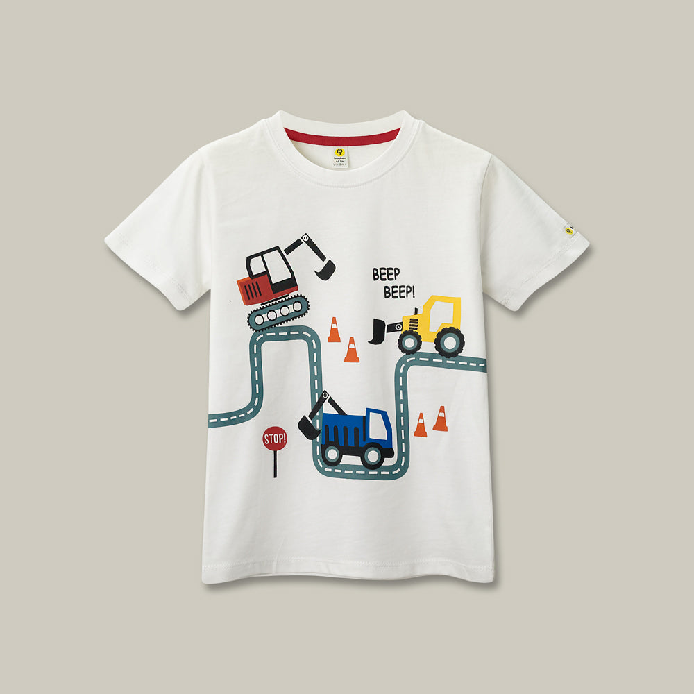 Trucks white&royal blue set